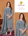 Nazar Star By Tunic House Georgette Kurti With Bottom Dupatta Suppliers In India